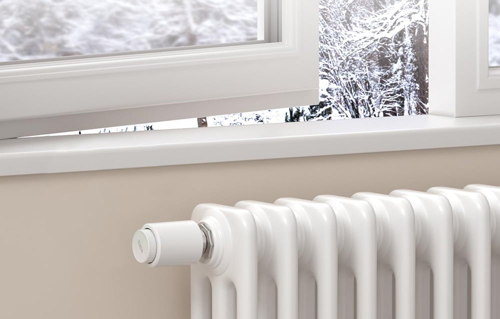 Sonoff Cap termostatic, inteligent, Sonoff TRVZB, Zigbee 3.0, Control prin aplicatie, Afisaj LCD, Alb